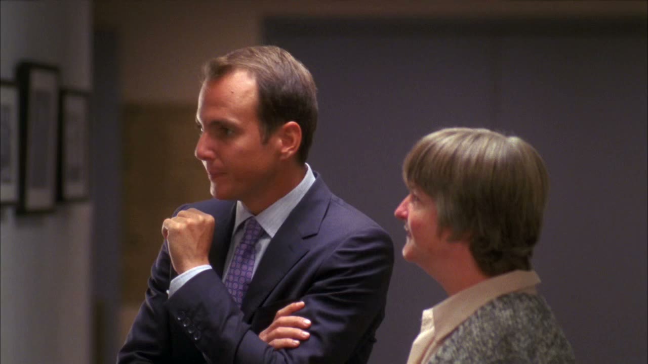 Josh to the stage, please, for Illeana Douglas talk show.