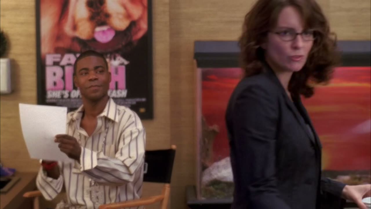 The woman in your dressing room is your wife.