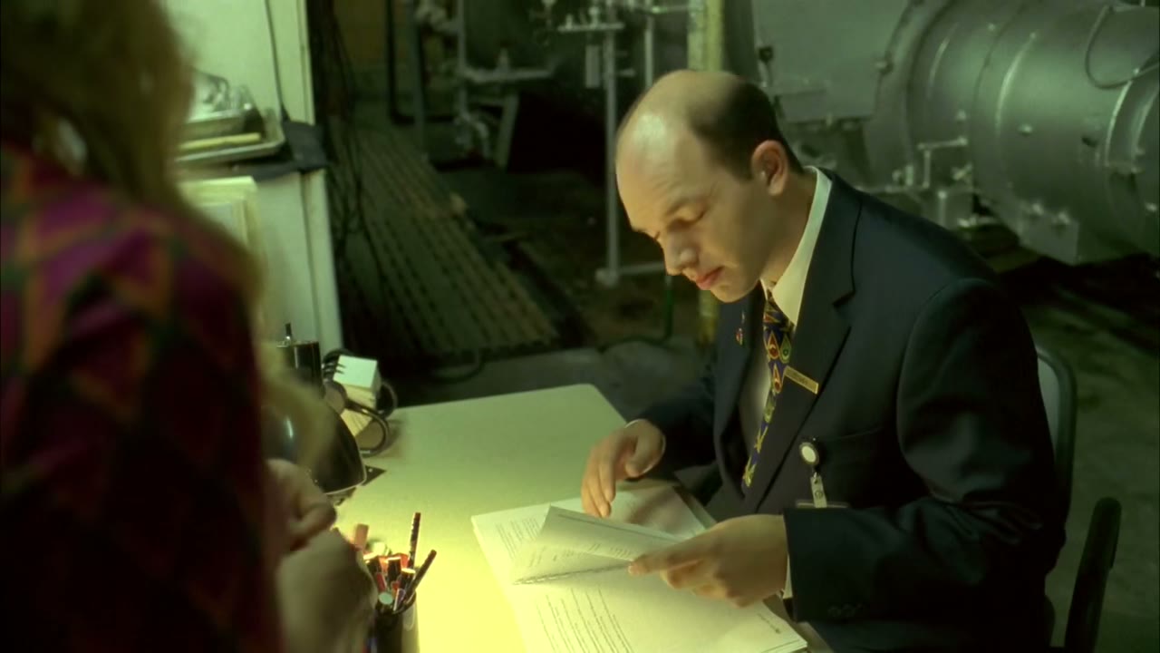 So I'm gonna lean over this desk