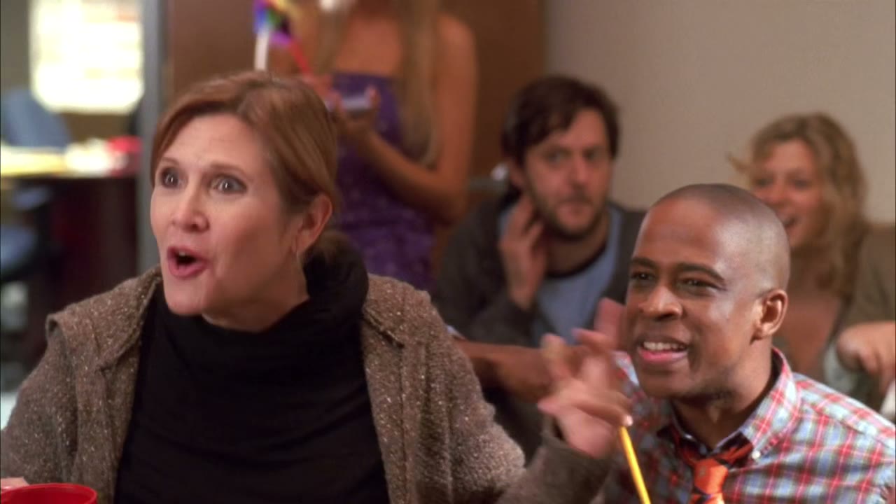 And then we get tracy TO CALL HIM A [bleep]!