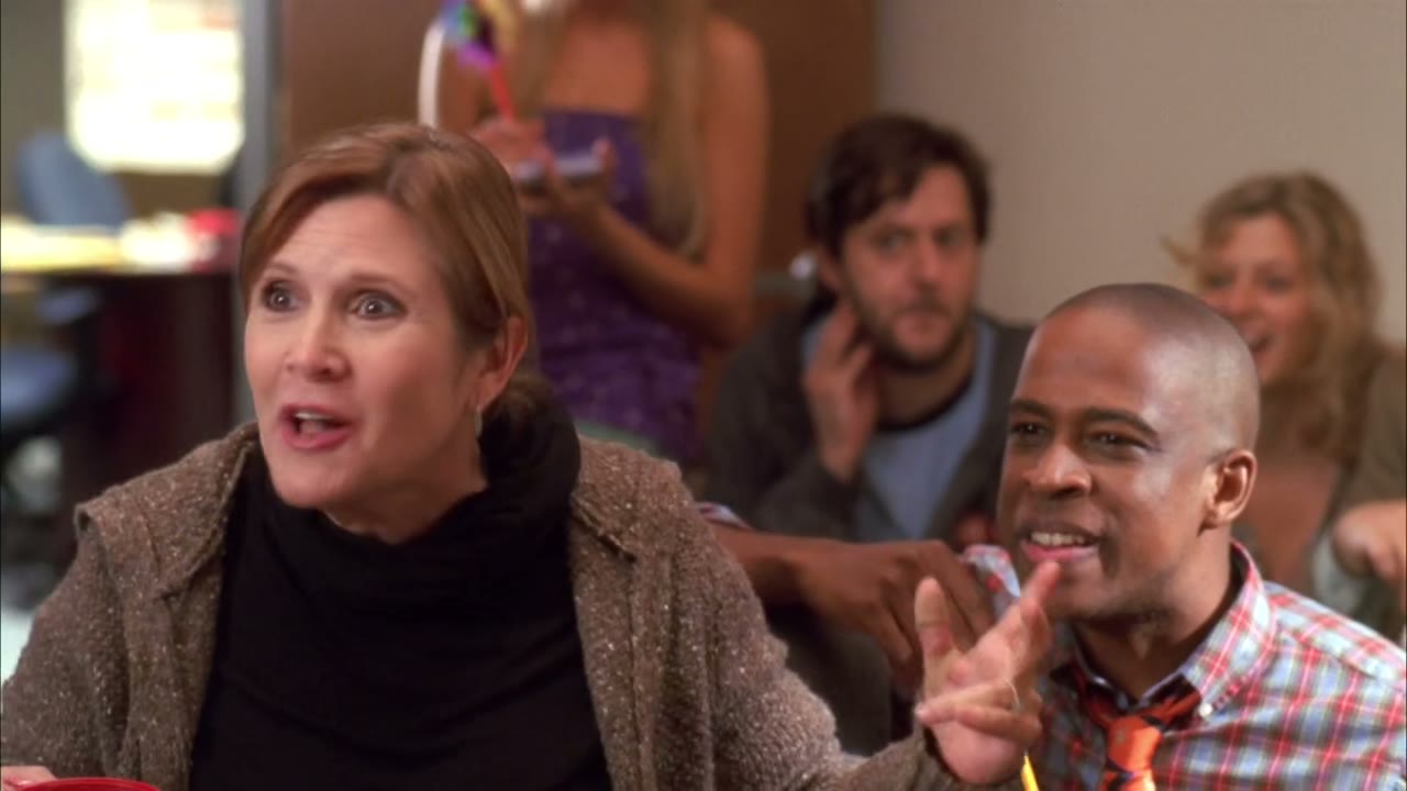And then we get tracy TO CALL HIM A [bleep]!