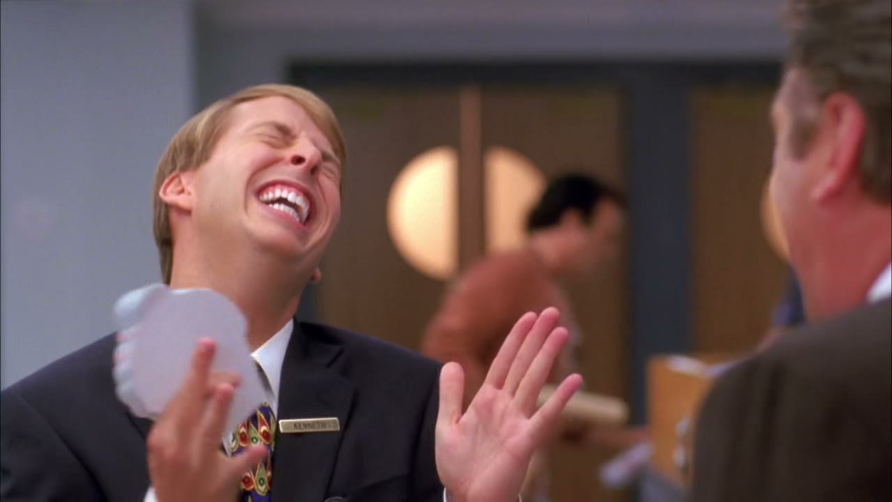 [Both laughing]