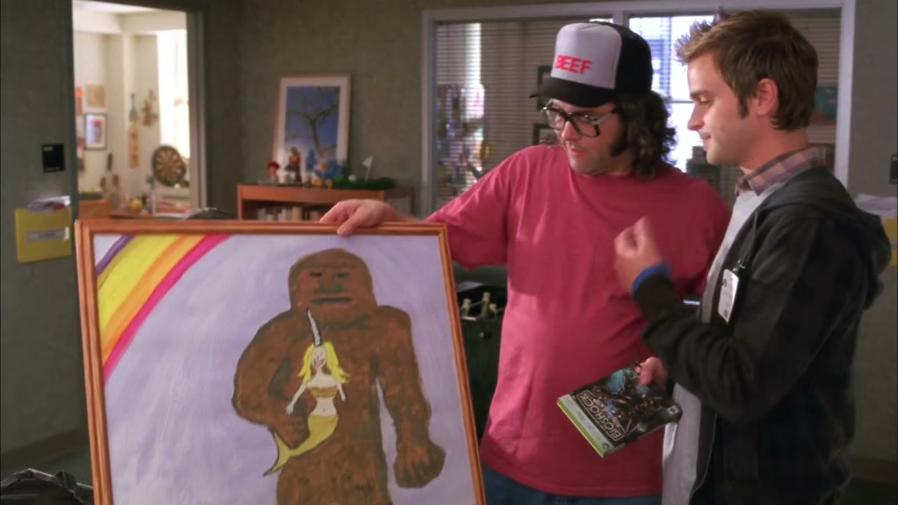 I made you a painting. It's called
