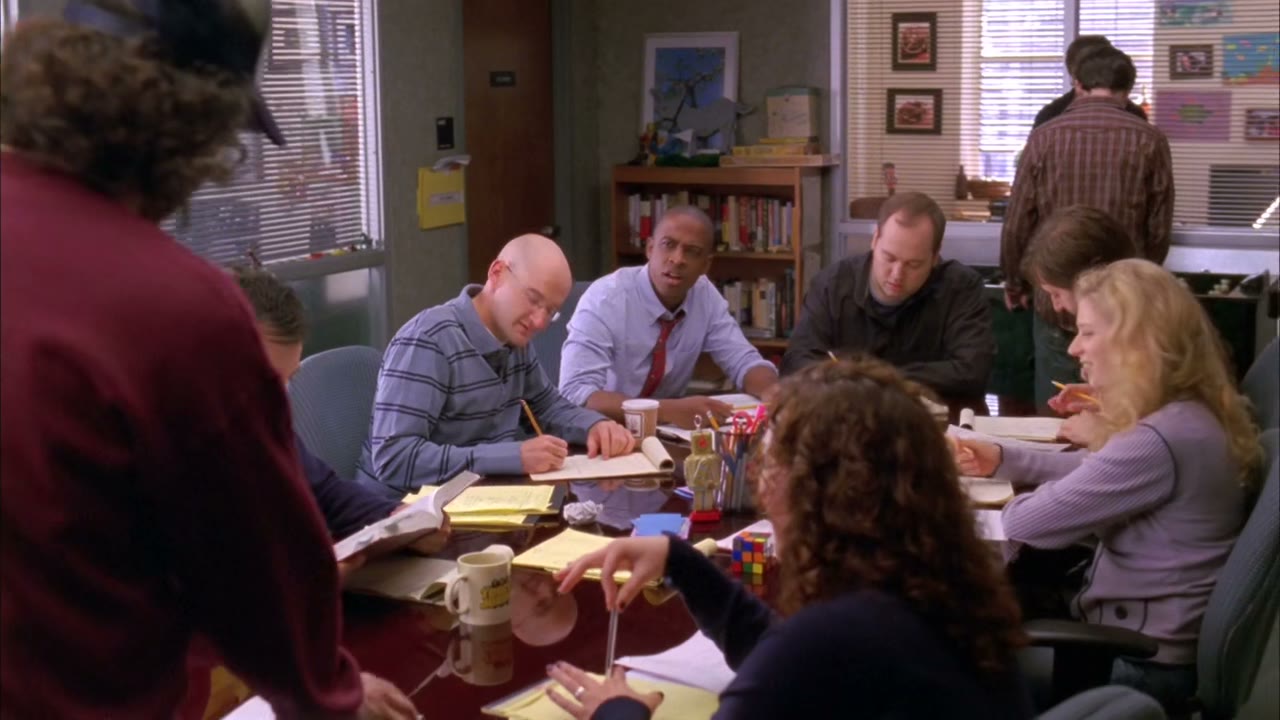 Hey! Take that off. You didn't go to harvard.