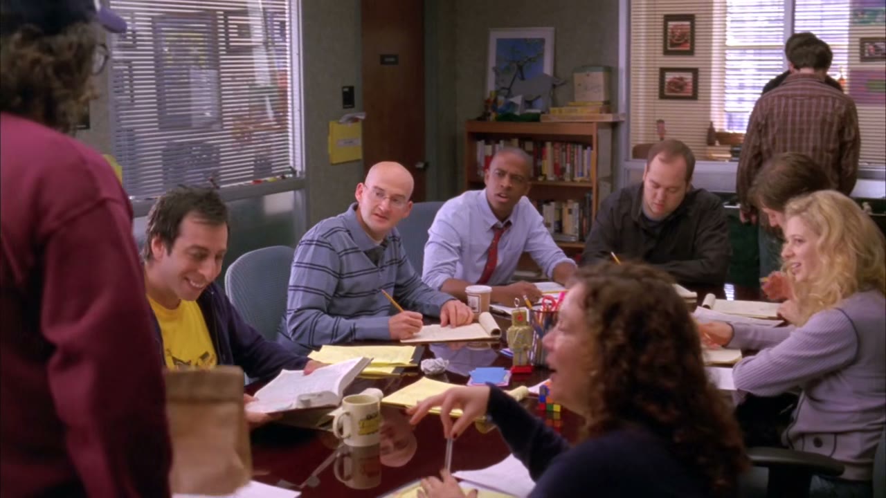 Hey! Take that off. You didn't go to harvard.