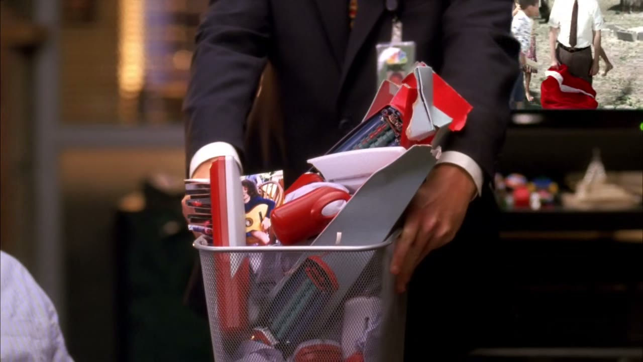 With your christmas presents.