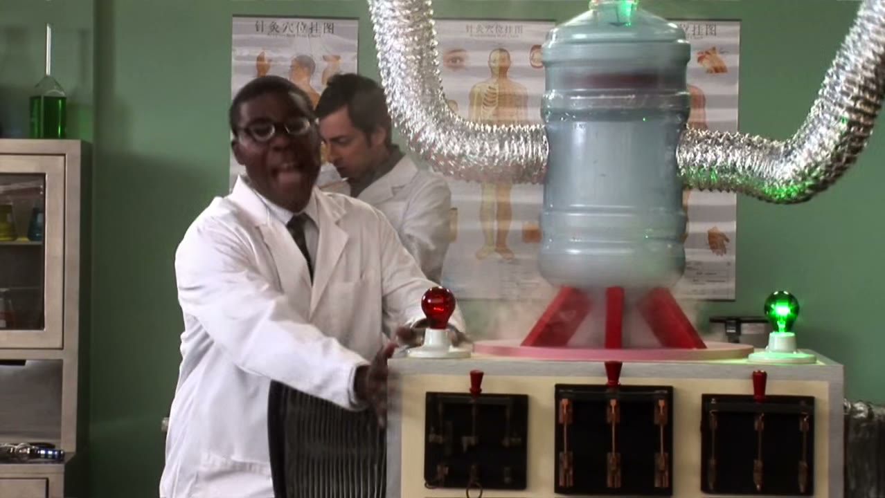 It's farting! IT'S FARTING! [Machine flatulence]