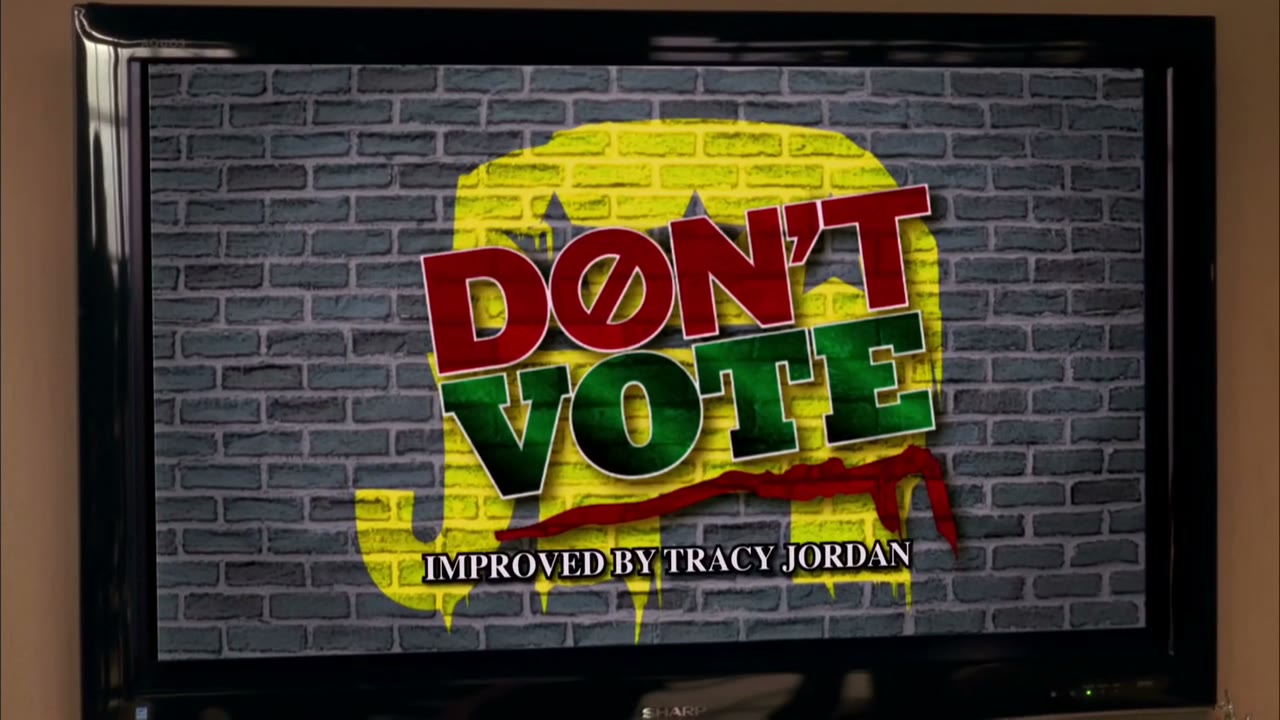 I'm Tracy Jordan, and I improved this message.