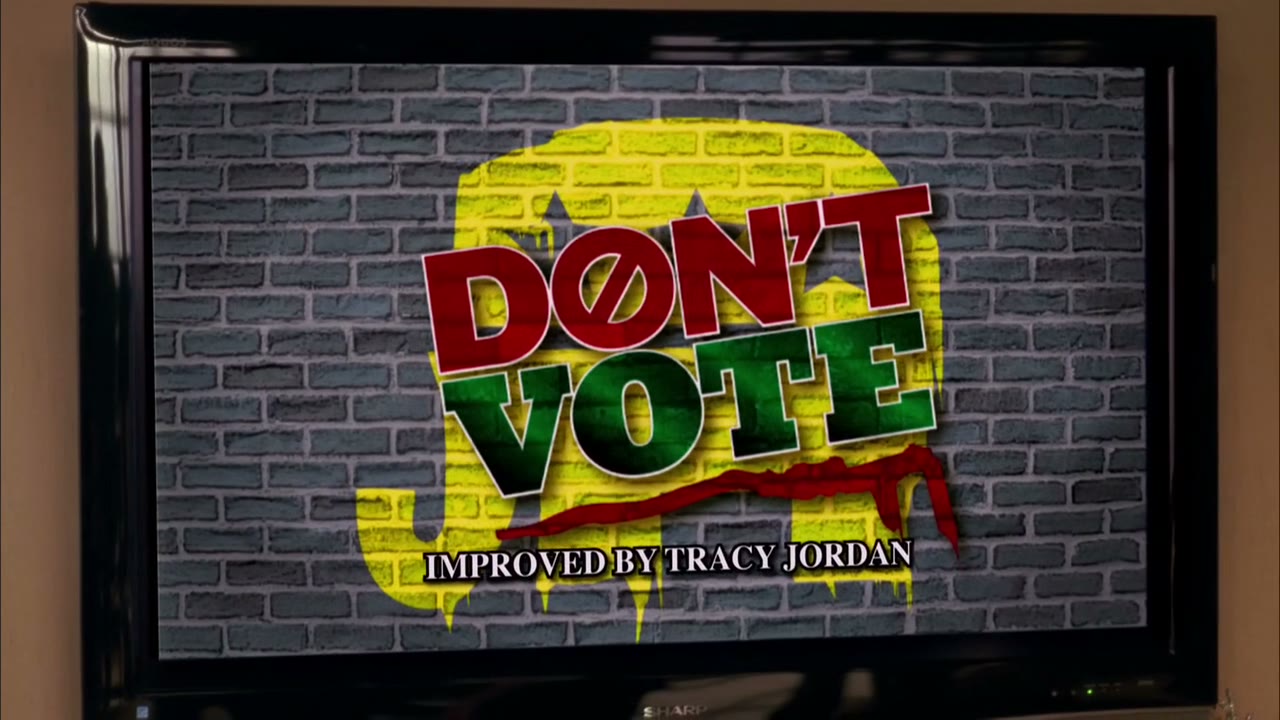I'm Tracy Jordan, and I improved this message.