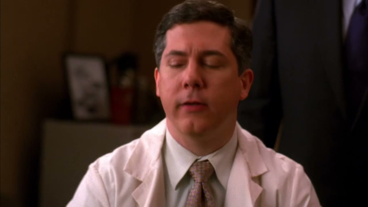 But he is, in fact, in a diabetic coma,