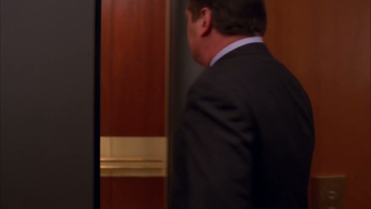 [Elevator bell dings]