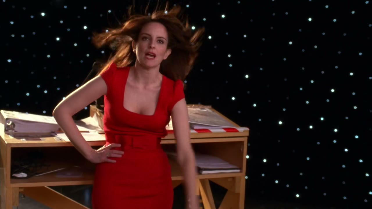 [Exhales] oh! Somebody get me out of this dress!