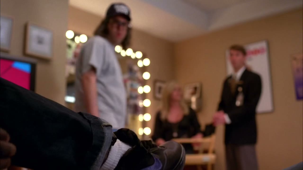And I can't drink--I still got my hollywood sock on.