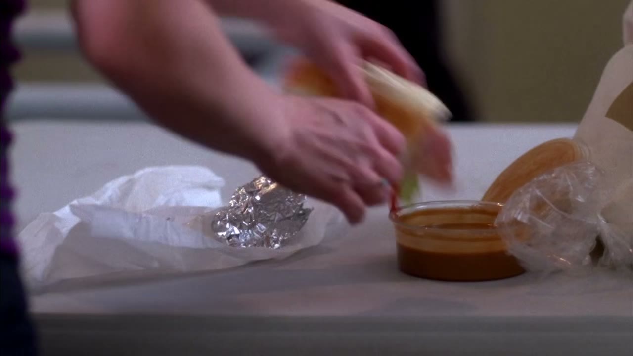 You're choosing a sandwich over a guy.