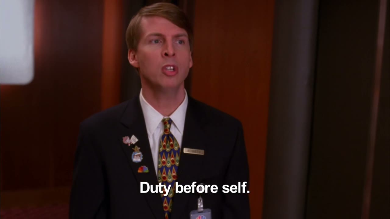 Duty before self.