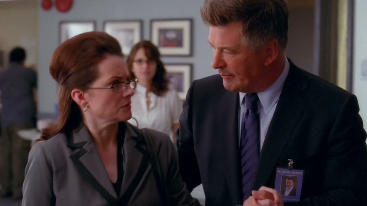 Are you her boss? No, I work in the mail room.