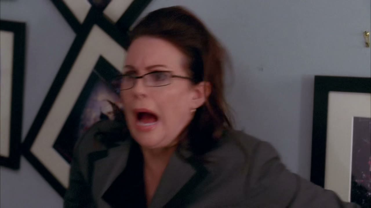 Bev, you better run! She's surprisingly strong!