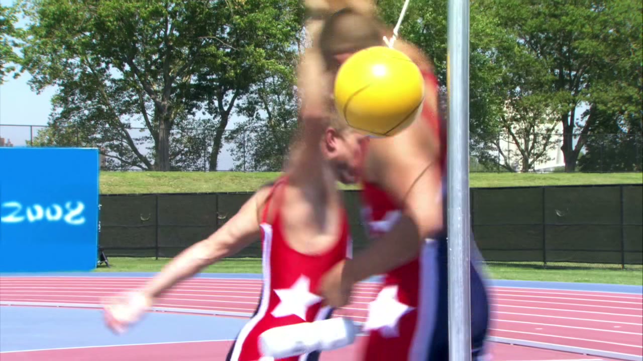Lance Speedman is the Olympic Tetherball Champion...