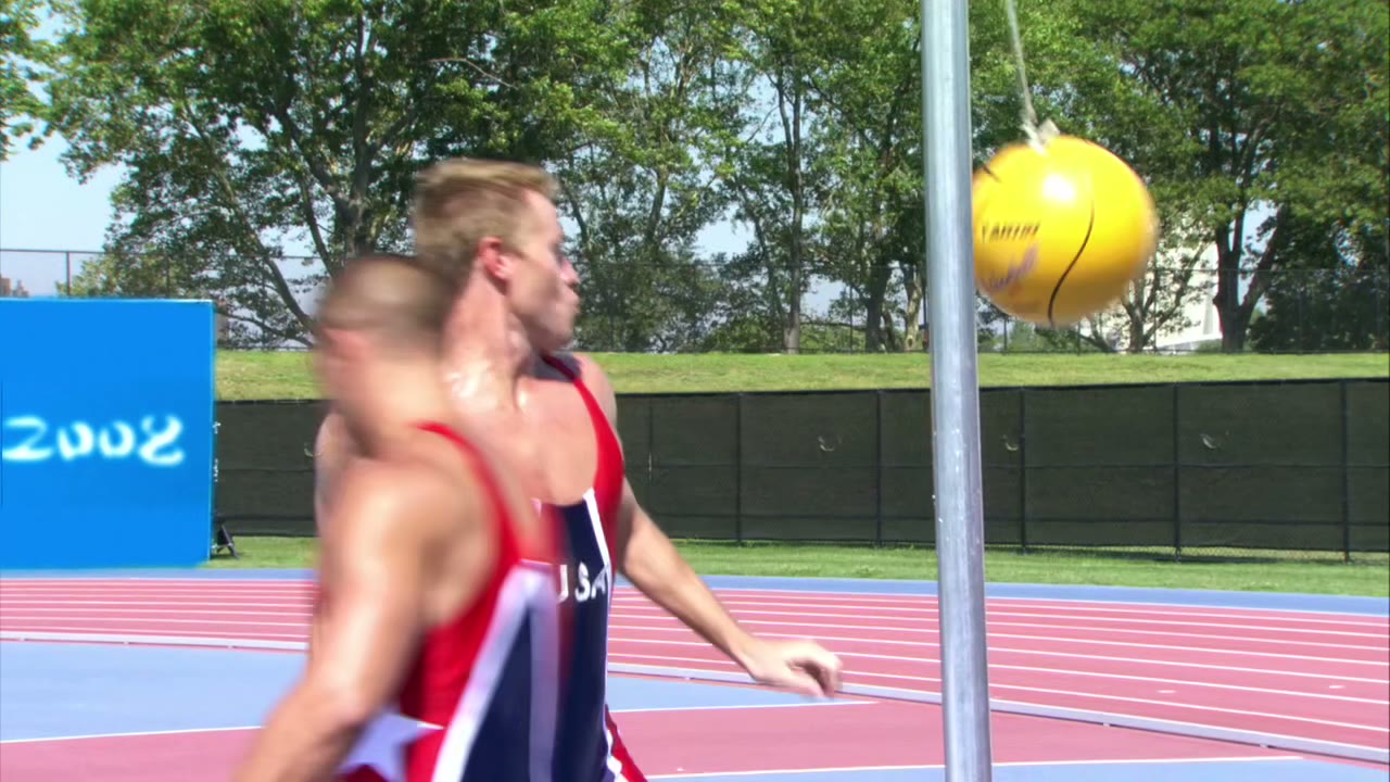 Lance Speedman is the Olympic Tetherball Champion...