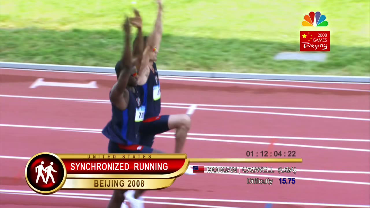 ... Or synchronized running.