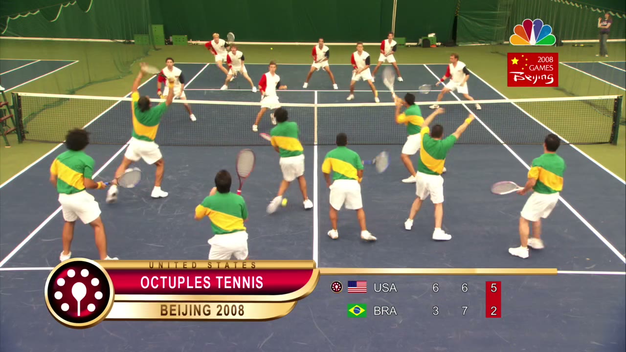 Or octuples tennis!