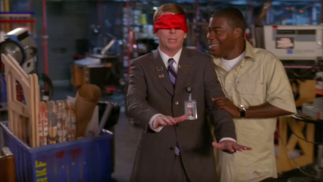 Gosh, the last time I was blindfolded