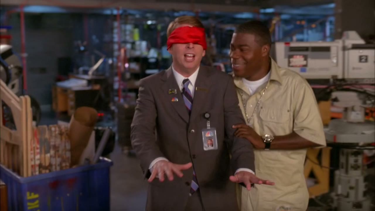 Gosh, the last time I was blindfolded