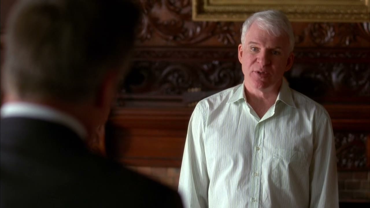 I share with three other white collar criminals.