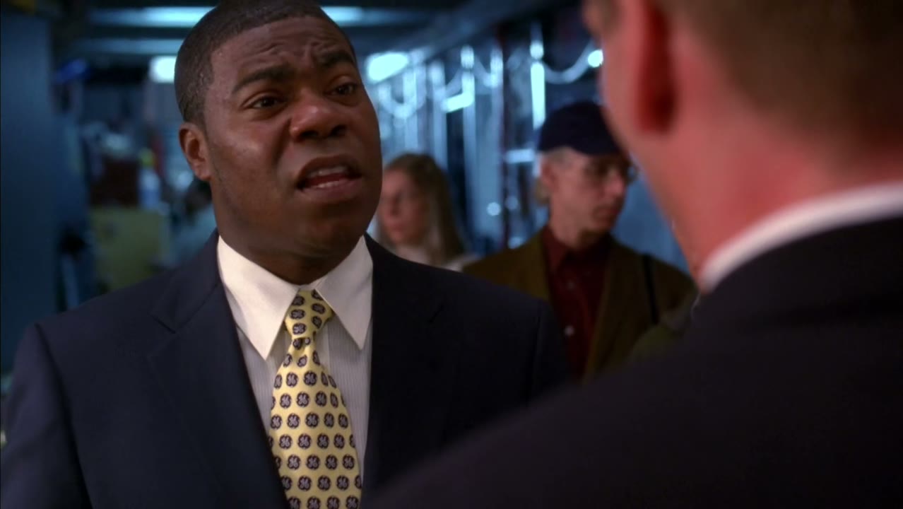 I don't like it when you make jokes in the elevator. That's my job!