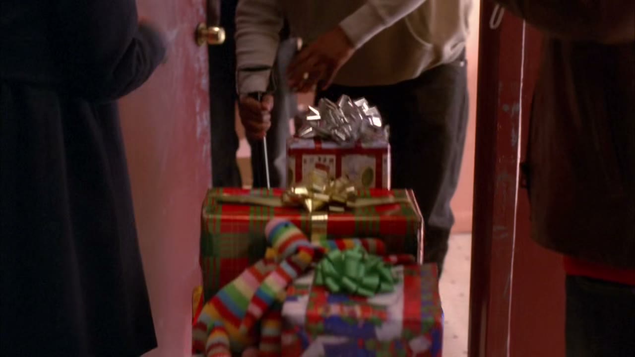 I brought these presents as part of the "Letters to Santa" program --