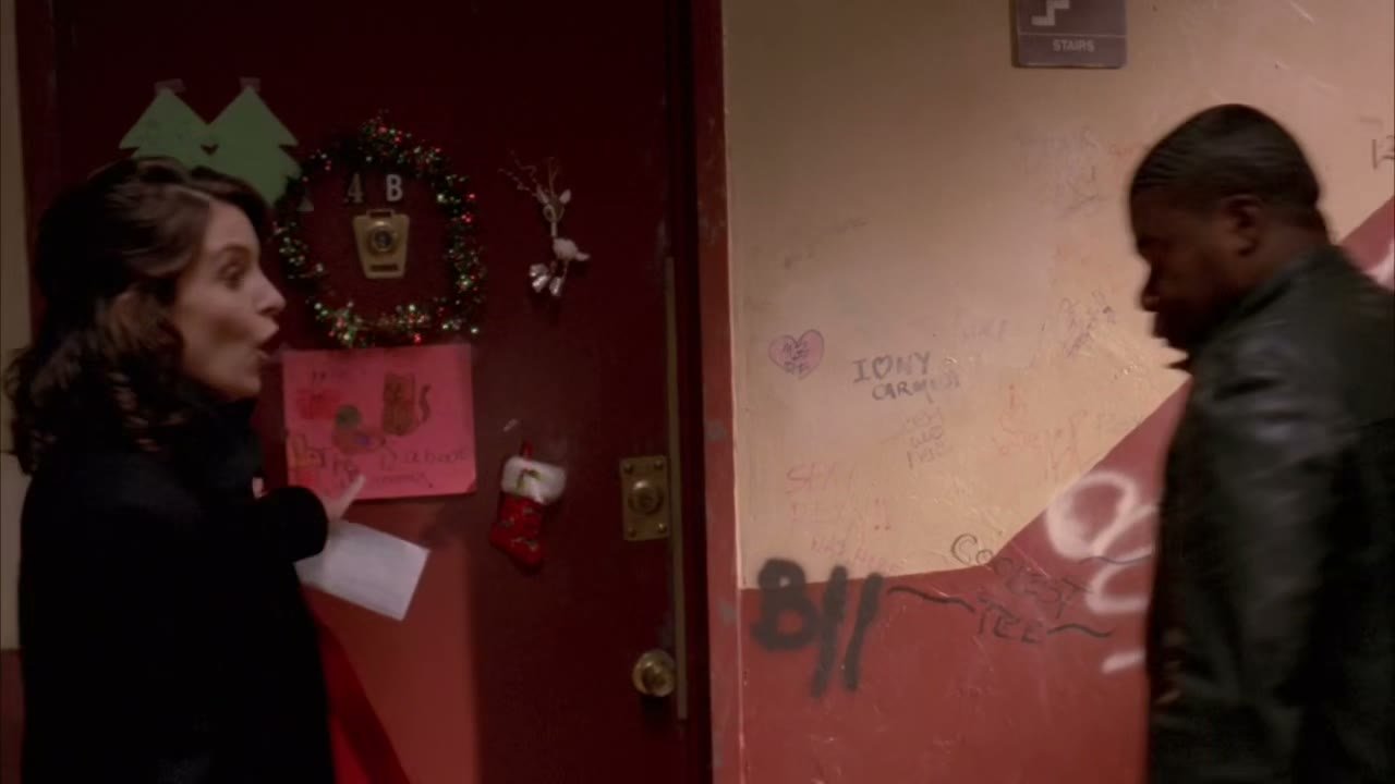 You see Kenneth, those drawings are a clue that children live here.
