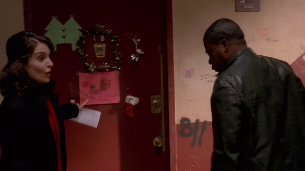 You see Kenneth, those drawings are a clue that children live here.