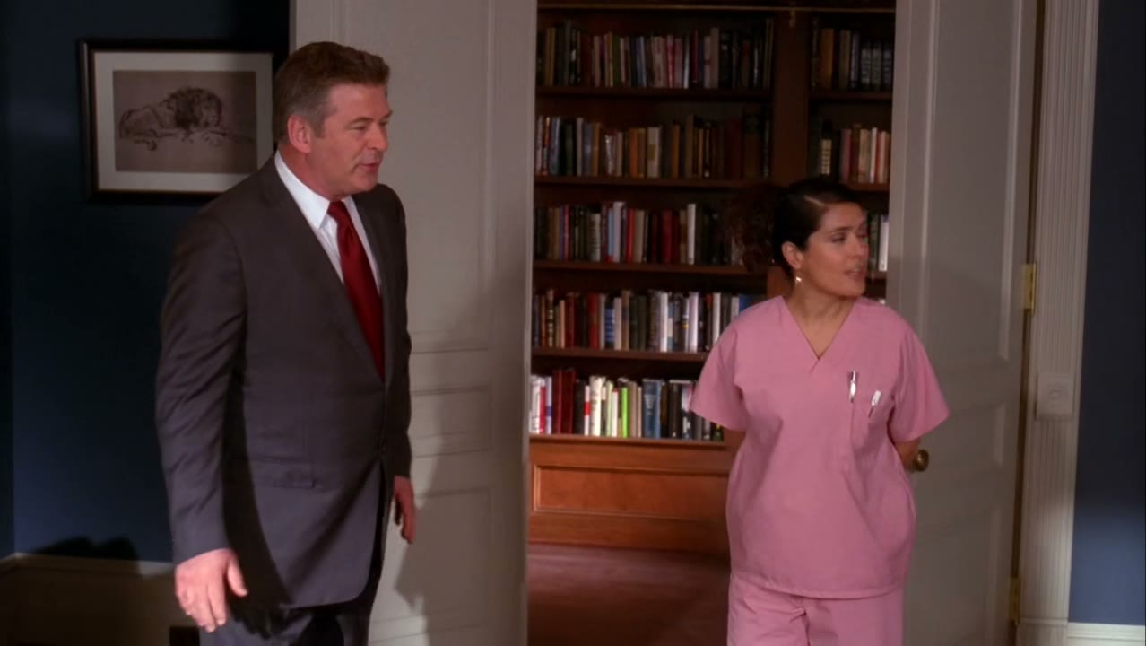 I think you'll find being my mother's nurse