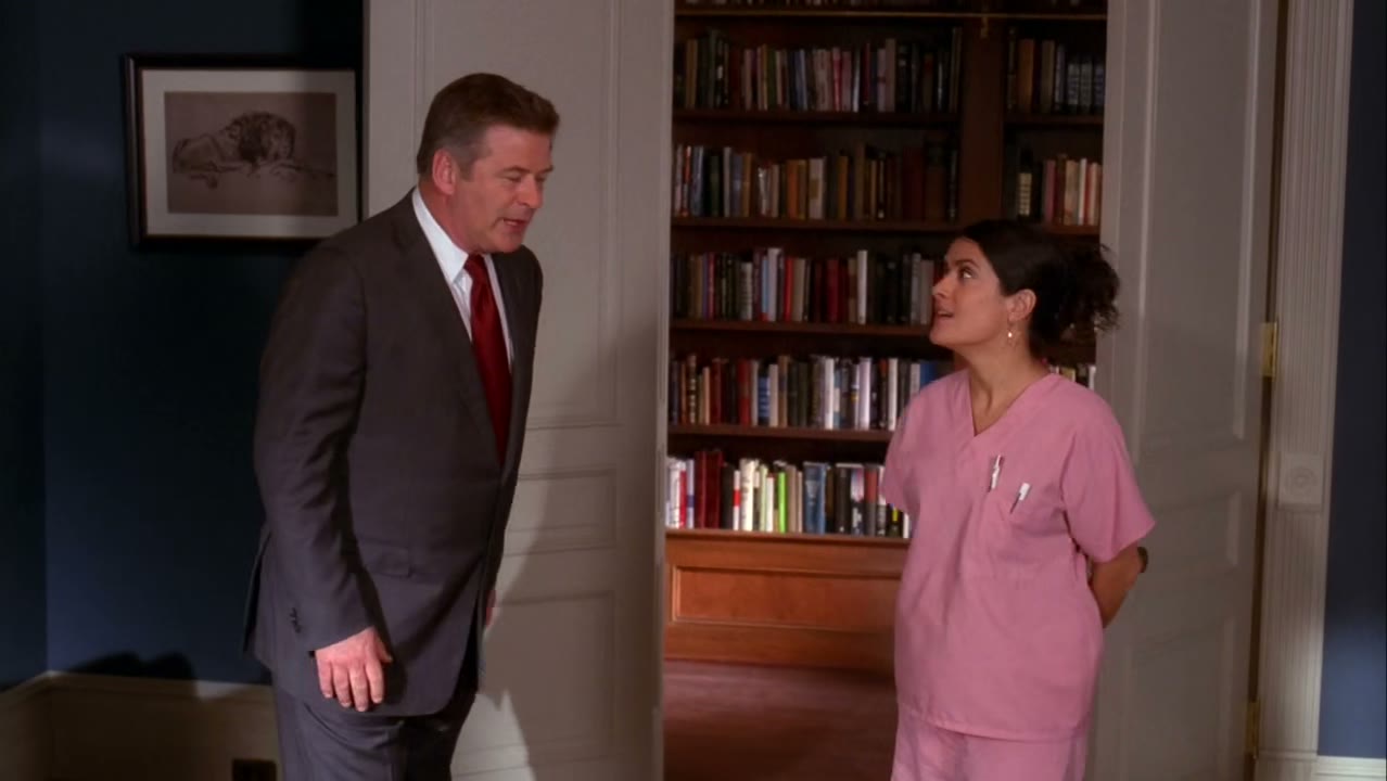 I think you'll find being my mother's nurse