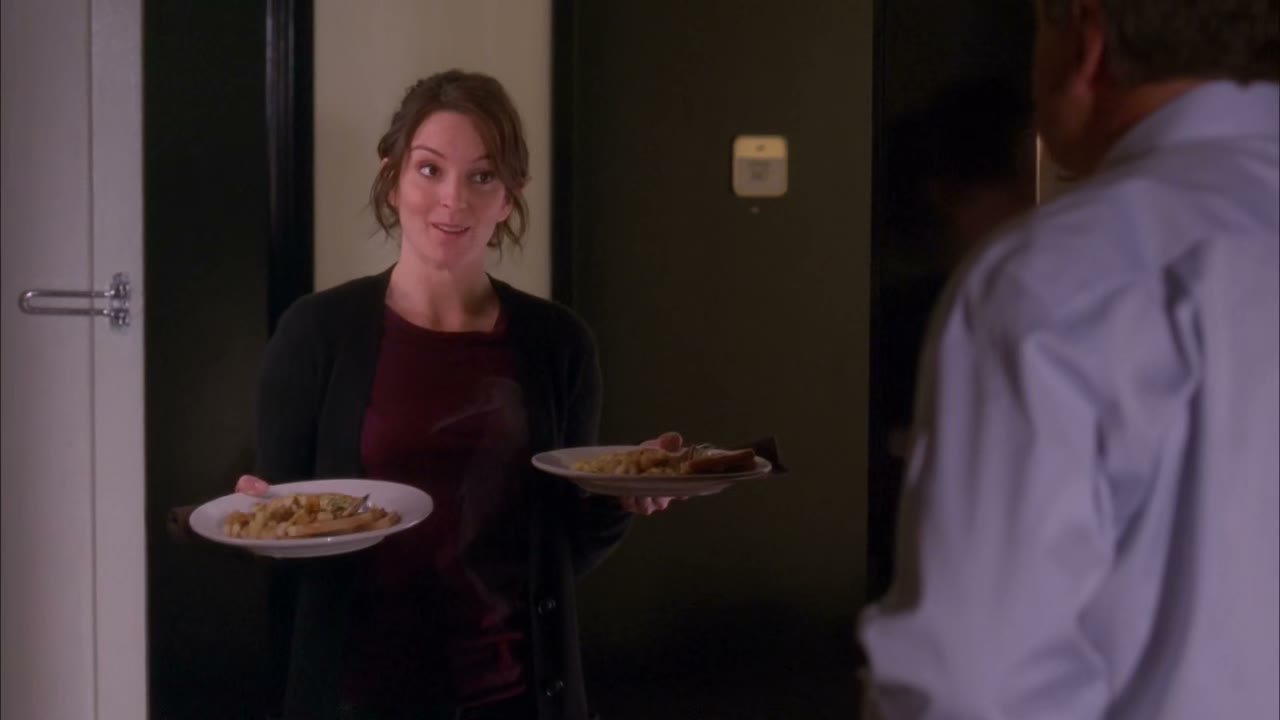 There's an omelet bar downstairs.
