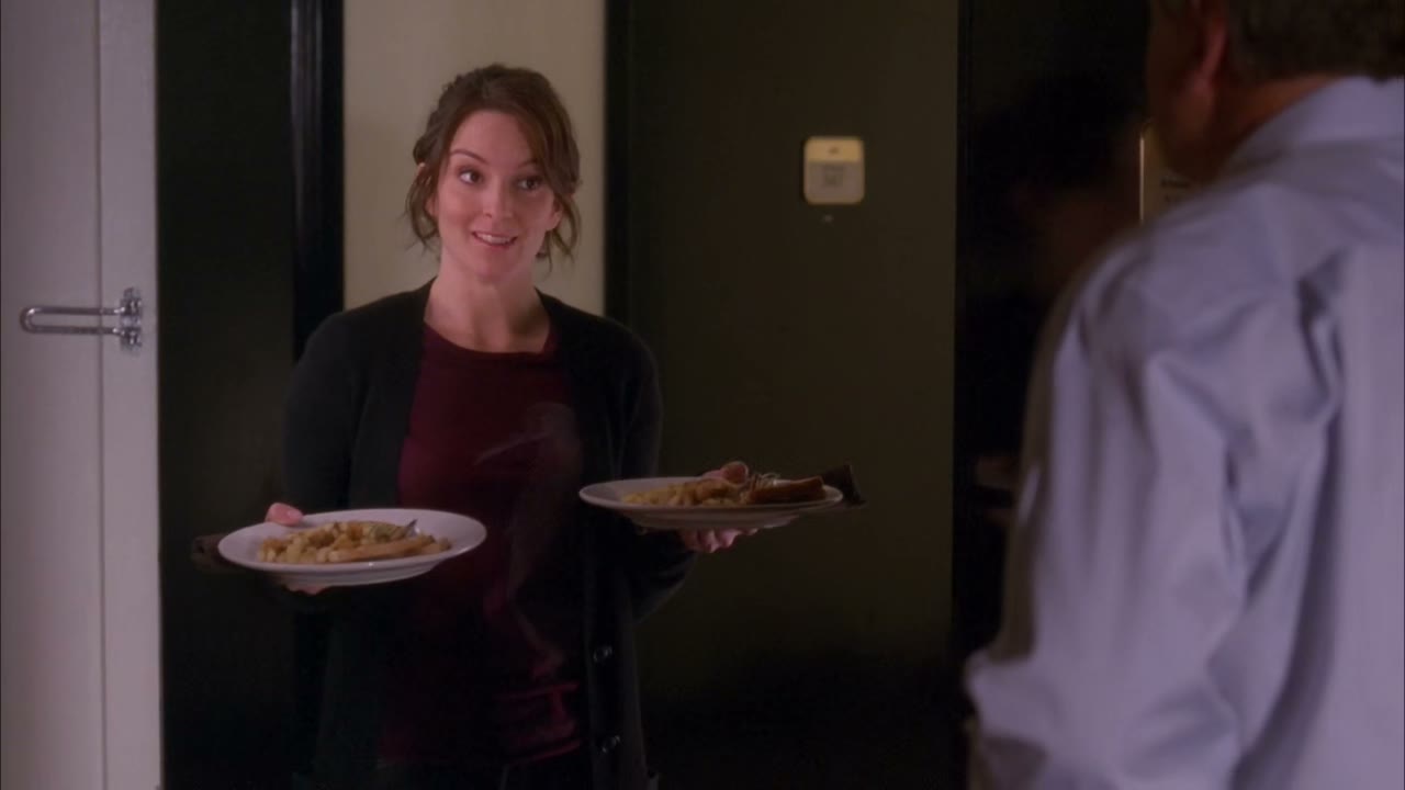 There's an omelet bar downstairs.
