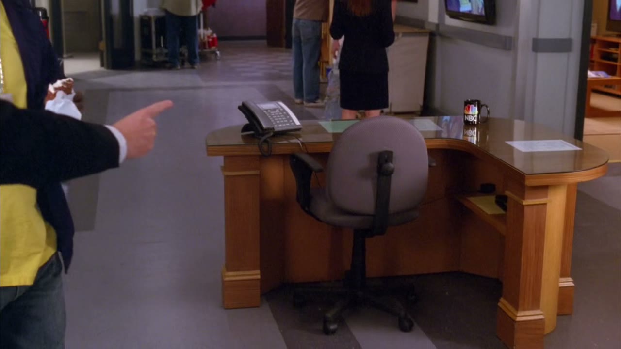My desk is sideways!