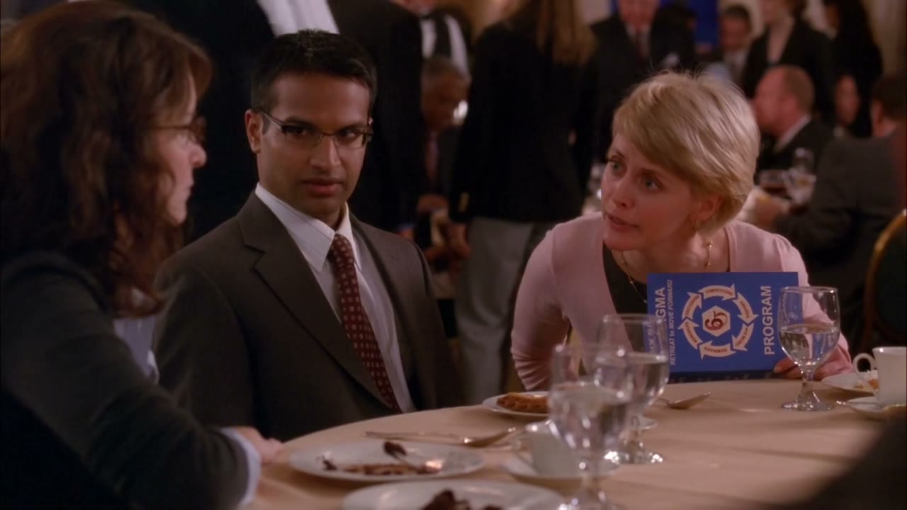 I can't believe you don't want to sit with jack donaghy.