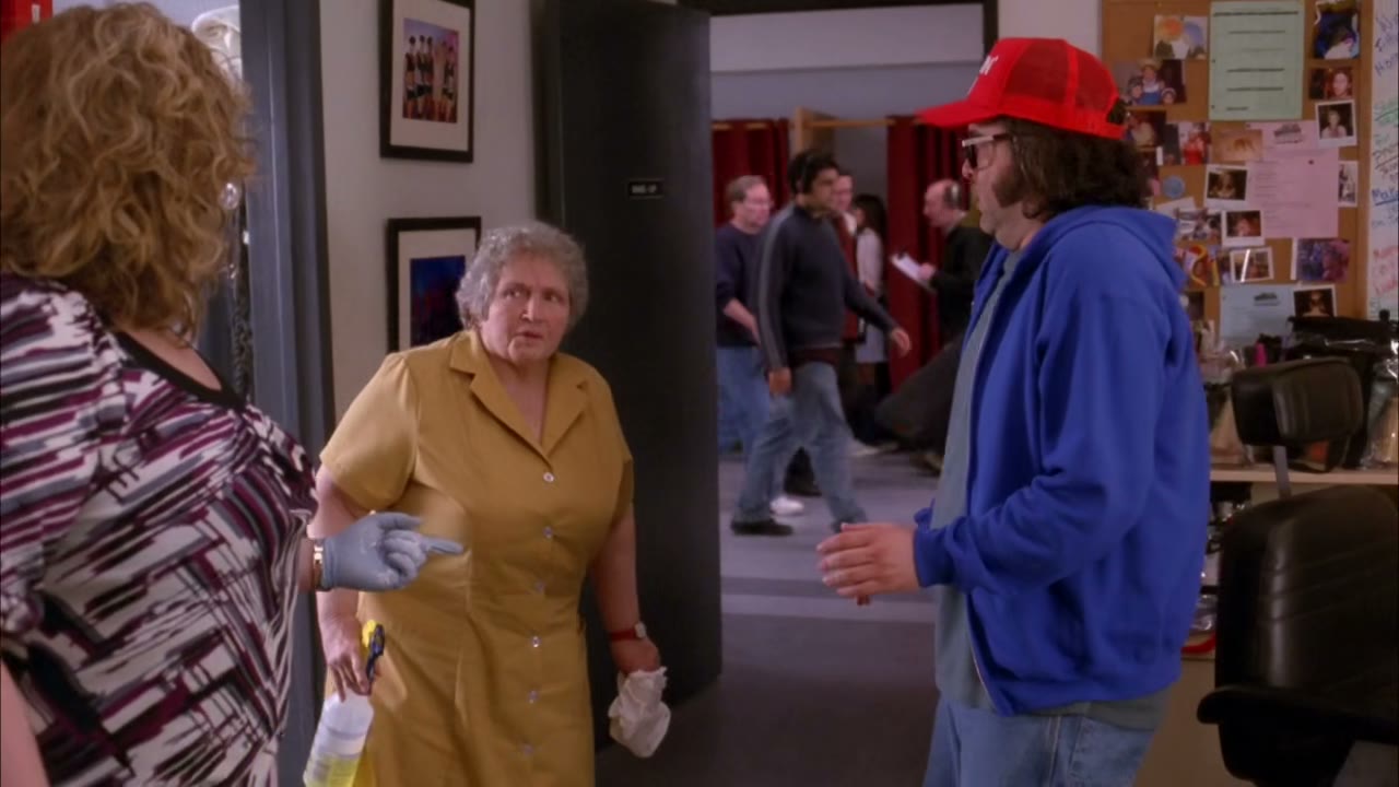 [Polish accent] who is with my frank?