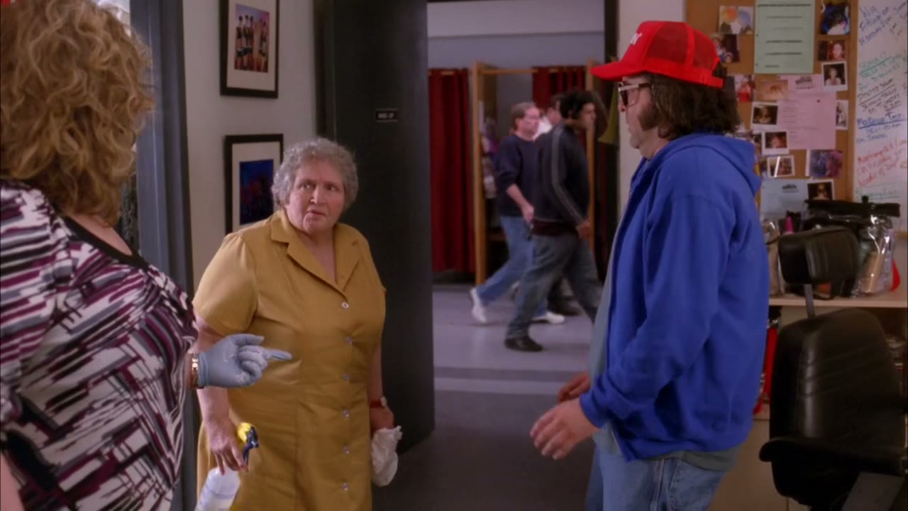 [Polish accent] who is with my frank?