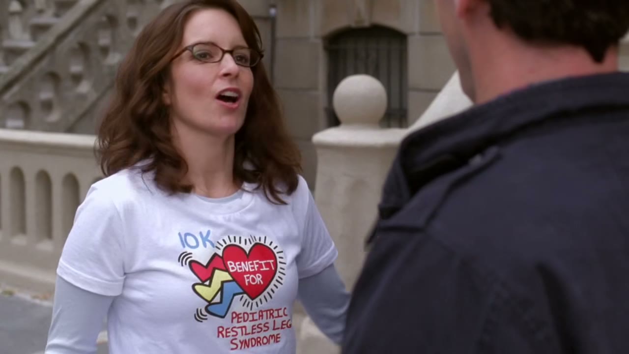 Oh, I forgot I even had this on. I have so many charity t-shirts.