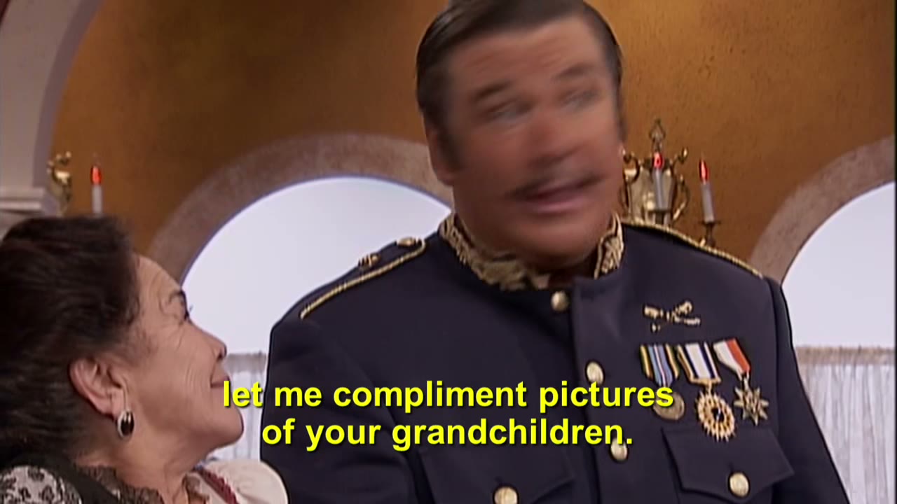 But first, let me compliment
