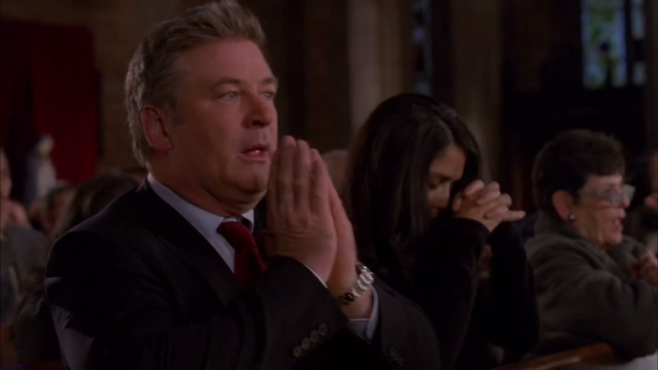 [Congregation saying "The Lord's Prayer" aloud]