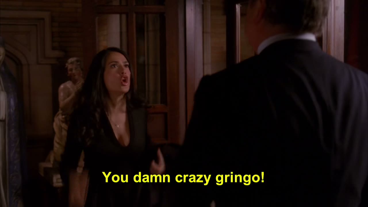 You damn crazy gringo!