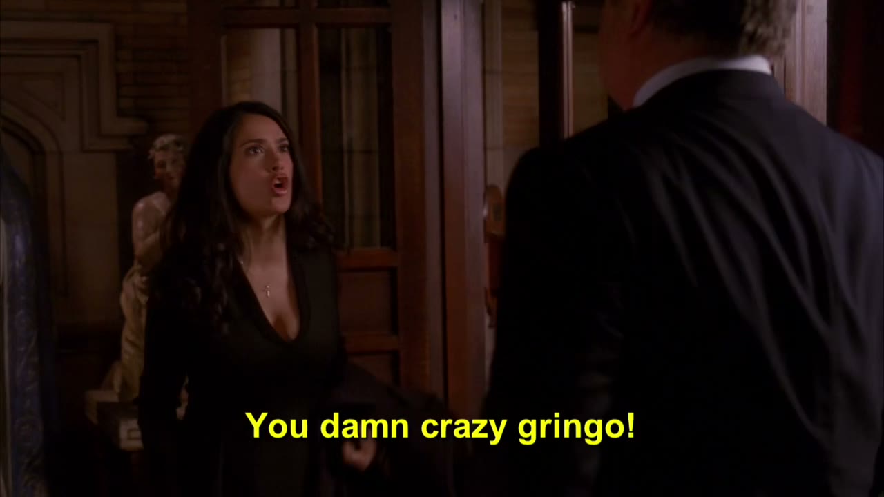 You damn crazy gringo!