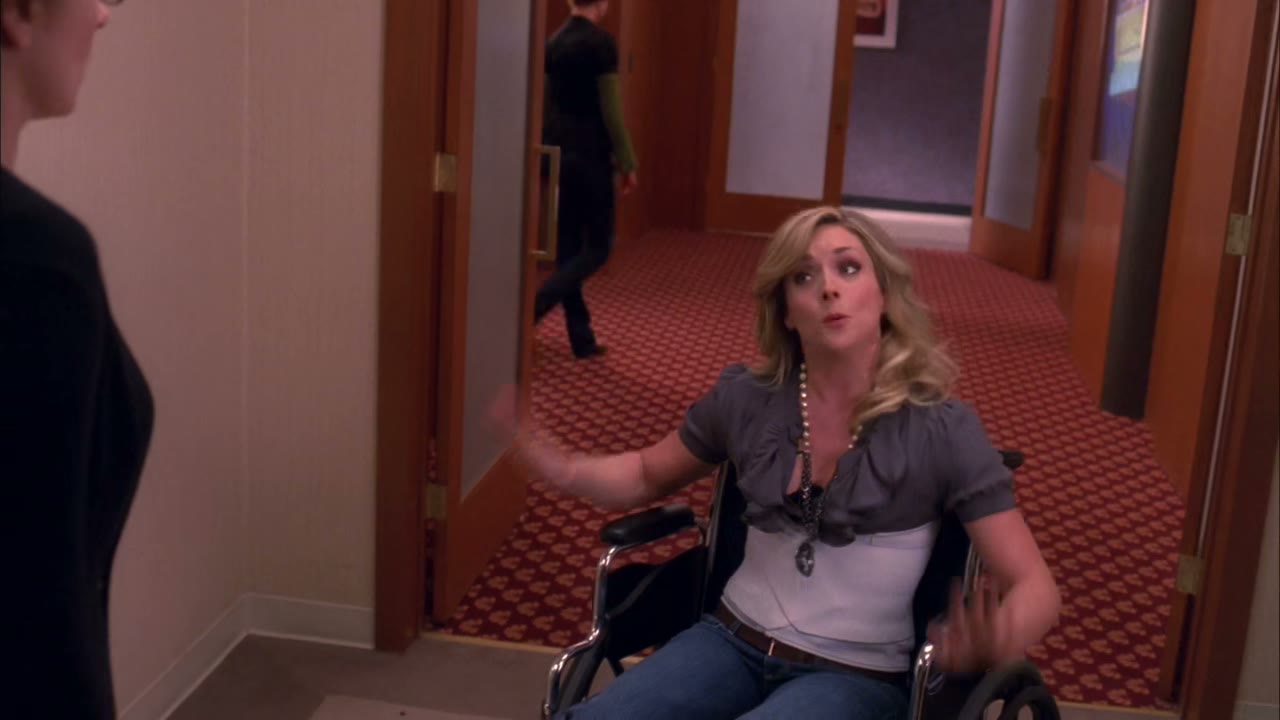 Don't even ask about the wheelchair.