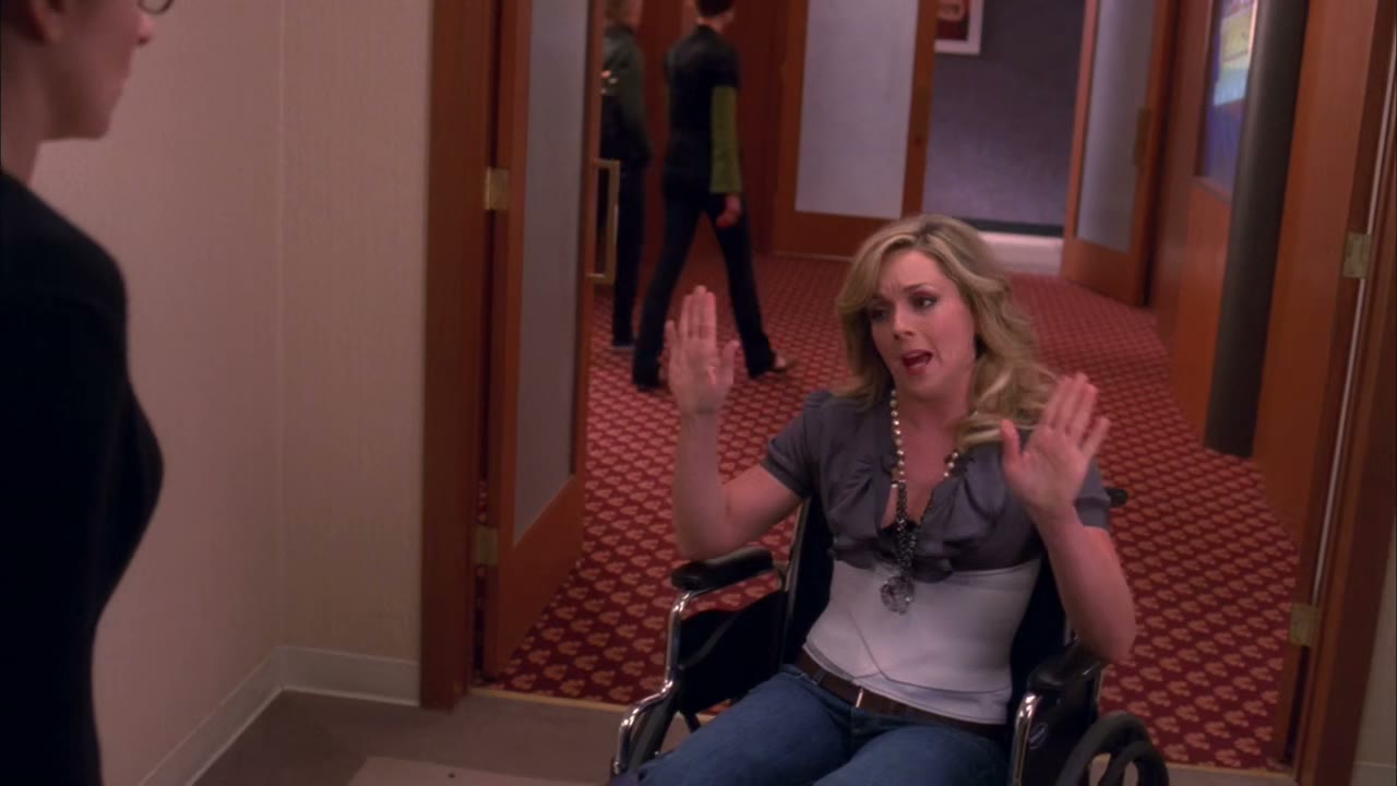 Don't even ask about the wheelchair.