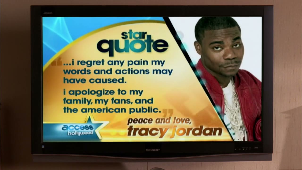 "... I regret any pain my words and actions may have caused.