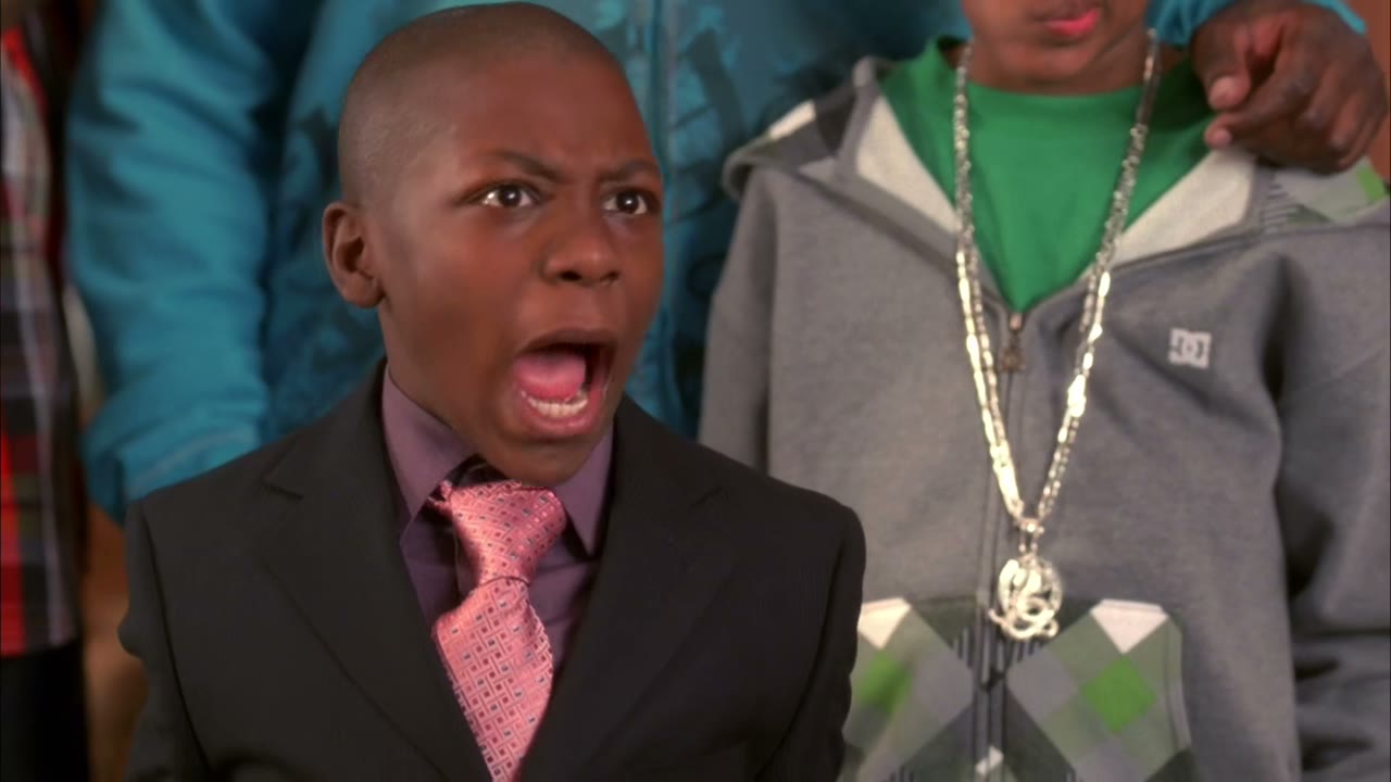 I shouldn't have to hear that! I'm a child!