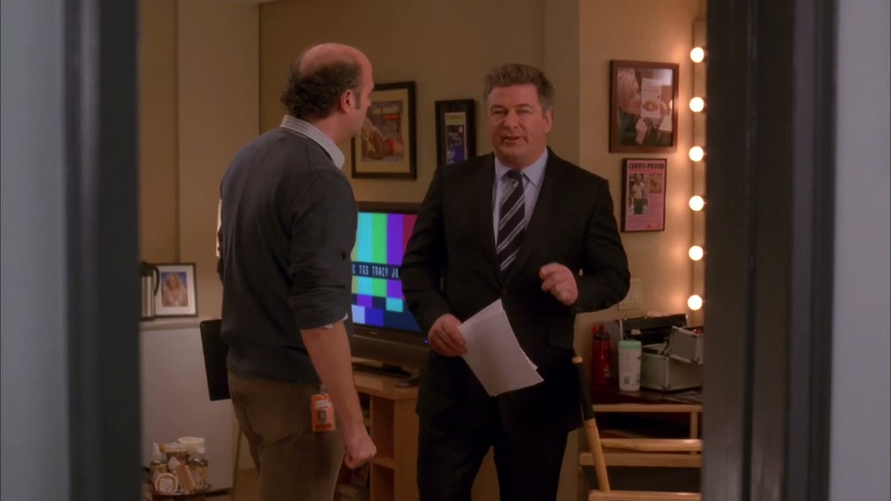 Security told me that he's in the building, Pete.